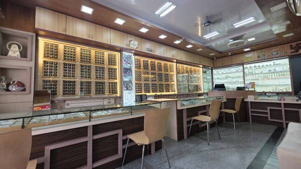 Showroom seating area - Manpasand Jewellers, T Dasarahalli